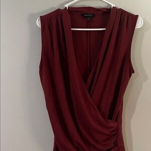 Banana Republic Burgundy Blouse